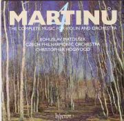 MARTINŮ: COMPLETE MUSIC FOR VIOLIN AND ORCHESTRA 4 <b>• Concerto for Violin and Orchestra No. 1, H 226 • Concerto for Violin and Orchestra No. 2, H 293</b>, Bohuslav Matoušek - <i>violin</i>, Czech Philharmonic, cond. Ch. Hogwood, Hyperion Records