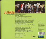 BACK COVER: Martinů: Julietta.
