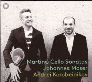 Martinů Cello Sonatas. Johaness Moser, violoncello, Andrei Korobeinikov, klavír. Pentatone, 2022.