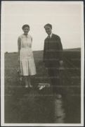 1929 - Bohuslav Martinů a Charlotte Quennehen, jeho budoucí manželka.