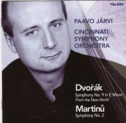 (Dvořák, Martinů) <b>• Symphony No. 2, H 295</b>, Cincinnati Symphony Orchestra, cond. Paavo Järvi, TELARC CD-80616, DSD, TT: 010816, 2005