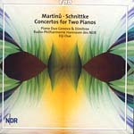 BOHUSLAV MARTINŮ <b>• Concerto for Two Pianos and Orchestra, H 292</b>, Genova & Dimitrov - <i>pianos</i>, Radio-Philharmonie Hannover des NDR, cond. Eiji Oue, Hannover, January/March 2001