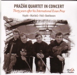 PRAŽÁKOVO KVARTETO NA KONCERTĚ <b>• Smyčcový kvartet č. 3, H 183</b>, Pražákovo kvateto, natočeno 2006, 2008 / Praga Digitals, PRD/DSD 350 045, 2008