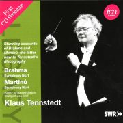 Martinů: Symphony No. 1. Radio-Sinfonieorchester Stuttgart des SWR, Klaus Tennstedt (dirigent).Nahráno 1976. ICA Classics, 2013.