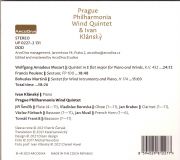 Prague Philharmonia Wind Quintet, Ivan Klánský. Sextet for Wind Instruments and piano, H 174. ArcoDiva, 2021.