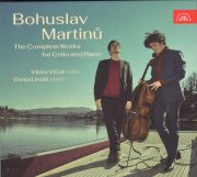 Martinů: Complete works for cello and piano, Vilém Vlček - cello, Denis Linnik - piano, SU4364-2, Supraphon 2025.