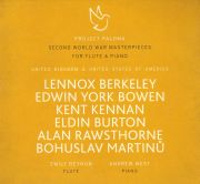 Second World War masterpieces for flute and piano. Sonata for flute and piano, H 306. Emily Beynon - flute, Andrew West - piano. Zefir Records, 2026