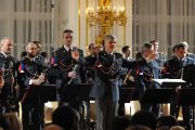 Prague Castle, Spanish Hall; Orchestra of Prague Castle Guard and Police, conductor Václav Blahunek