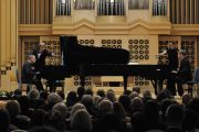 1st beneficial concert of the Bohuslav Martinů's Institute, Enrico Pieranunzi (Piano), Robert Kolinsky, (Piano)